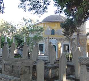 Turecký hřbitov, město Rhodos