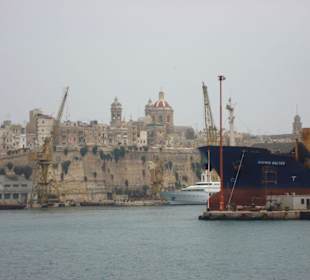 Blick auf Vittoriosa