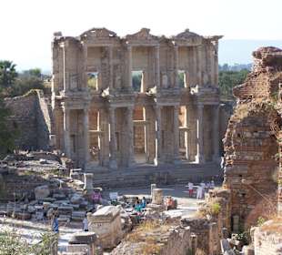 Die Celsus-Bibliothek in Ephesus