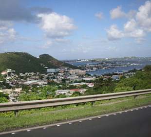 Blick auf St. Maarten