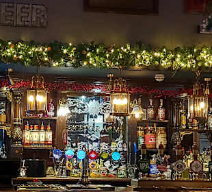 Leicester Arms zur Weihnachtszeit 