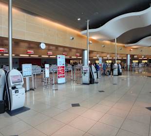 Teilansicht Check-In-Bereich