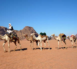 Im Wadi Rum Jordanien