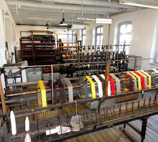 Fäden in der Spinnerei