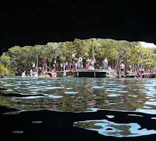 Cenote Dos Ojos - Höhlensystem