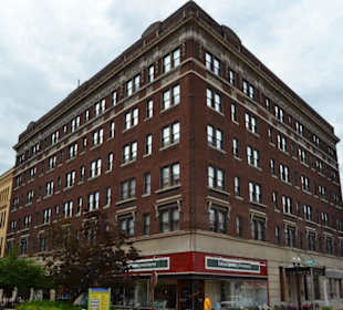 Der Downtown Historic District von Cumberland, MD