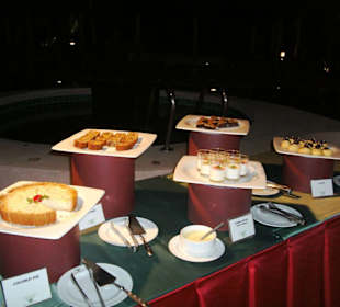 Buffet beim Themenabend
