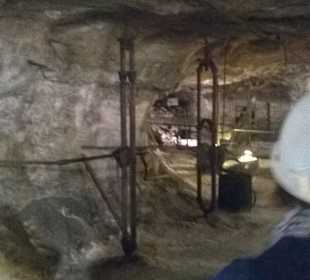 Im Erlebnisbergwerk Merkers