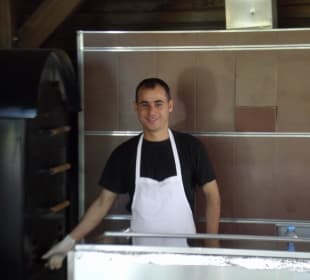 Der nette Pizzabäcker