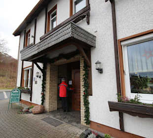 Eingang zum Restaurant
