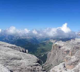 Ausblick vom Puez