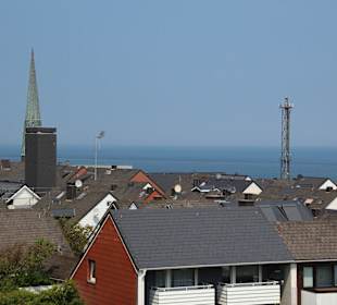 Blick auf Wohnungen im Oberland