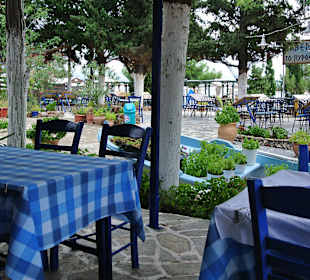 Überdachter Außenberech