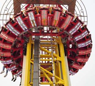 Freier Fall aus 80 Metern auf dem Freimarkt