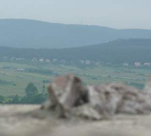 Widok z wieży zamkowej