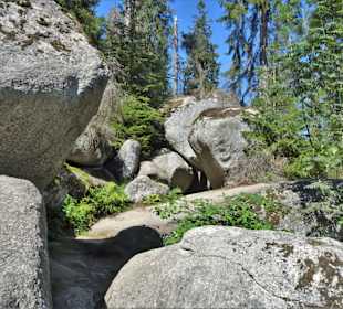 Rundgang durch das Felsenlabyrinth Luisenburg