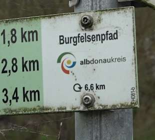 Eiszeitpfad - Burgfelsenpfad