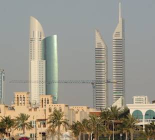 Jumeirah Beach - Blick auf Skyline