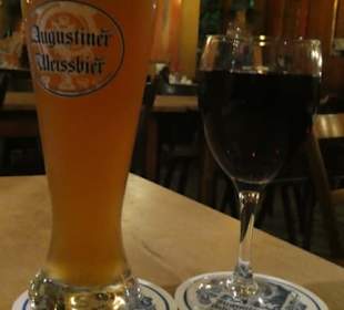 Zum Abendessen im Wirtshaus zum Isartal