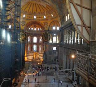 Blick von der Galerie