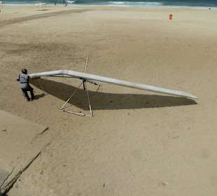 Landung auf dem Strand