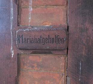 Kunstdenkmal Maria hat geholfen Weilheim