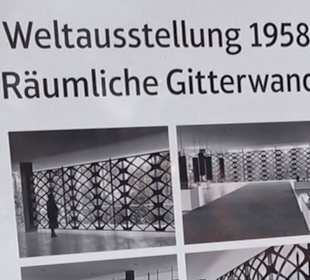 Skulptur Gitterwand Lindau-Insel