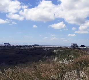 Pfahlbauten in St. Peter-Ording