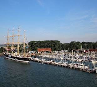 Die Passat vor dem Passathafen