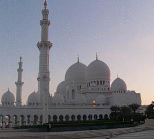 Große Sheikh Zayed Moschee Abu Dhabi