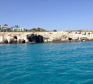 Ausflug mit Nemo Schiff, Höhle bei Ayia Napa Strand