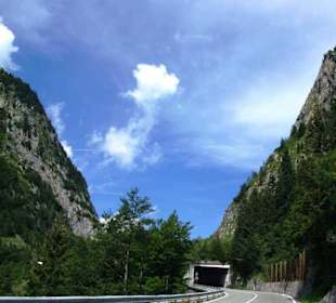 Zufahrt zum Ende Grenze