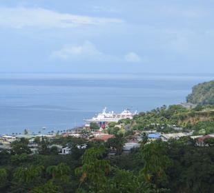 Aussicht von Morne Bruce