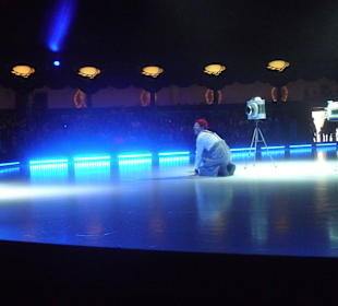 Europapark - vor Beginn der Eisshow