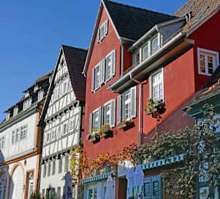 Teil der Häuser der Scheurengasse