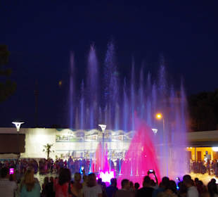 Аркадия, светомузыкальный фонтан