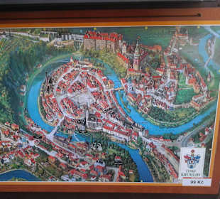 Крумлов на карте