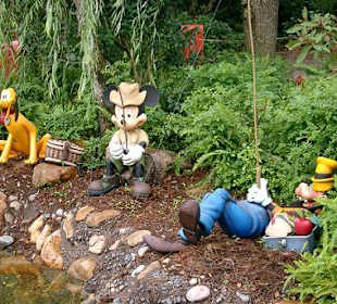 Micky, Goofy und Pluto