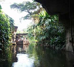 Bootsfahrt im Godwanaland