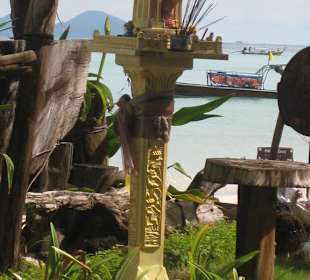 Geisterhaus am Restaurant