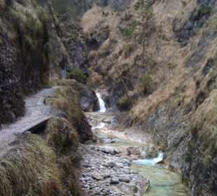 Wanderweg Almbachklamm