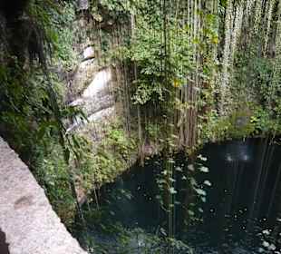 Baden in der Cenote