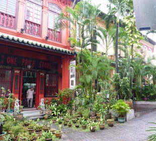 Die alten Peranakan-Häuser 