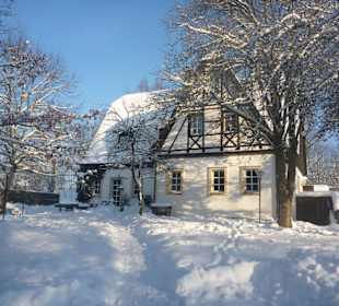 Winteridyll in der Tauritzmühle