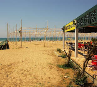 Am Strandbereich Kum-Cafe