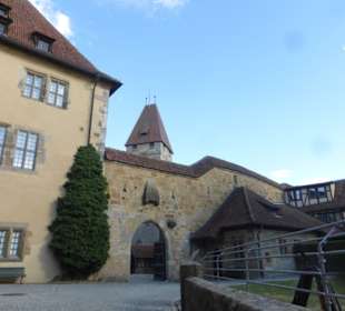 Bei der Besichtigung der Veste Coburg