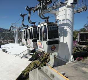 Auf der Gipfelstation des Point