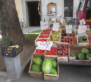 Wochenmarkt in Morbegno