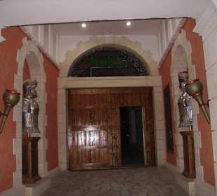 L'entrata posteriore del casinò