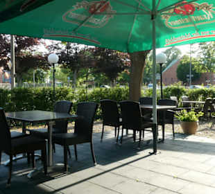 Im Garten von Pizzeria Ristorante Sicilia